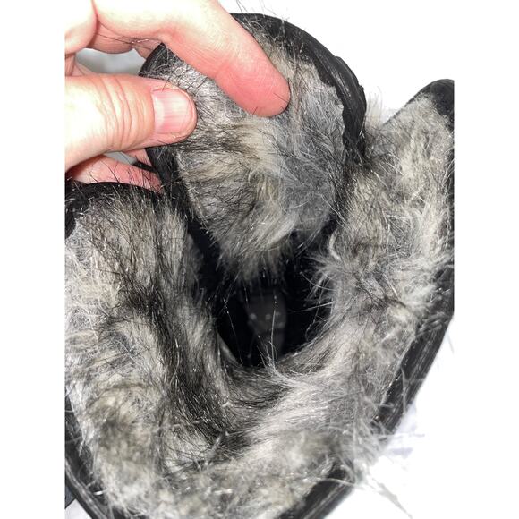 Justice Winter Boots w/ Sequins & Faux Fur - Girl's Size 3M -‎ Fabulous! - Picture 13 of 15